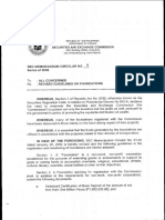 SEC Memo On Foundations PDF