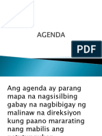 AGENDA