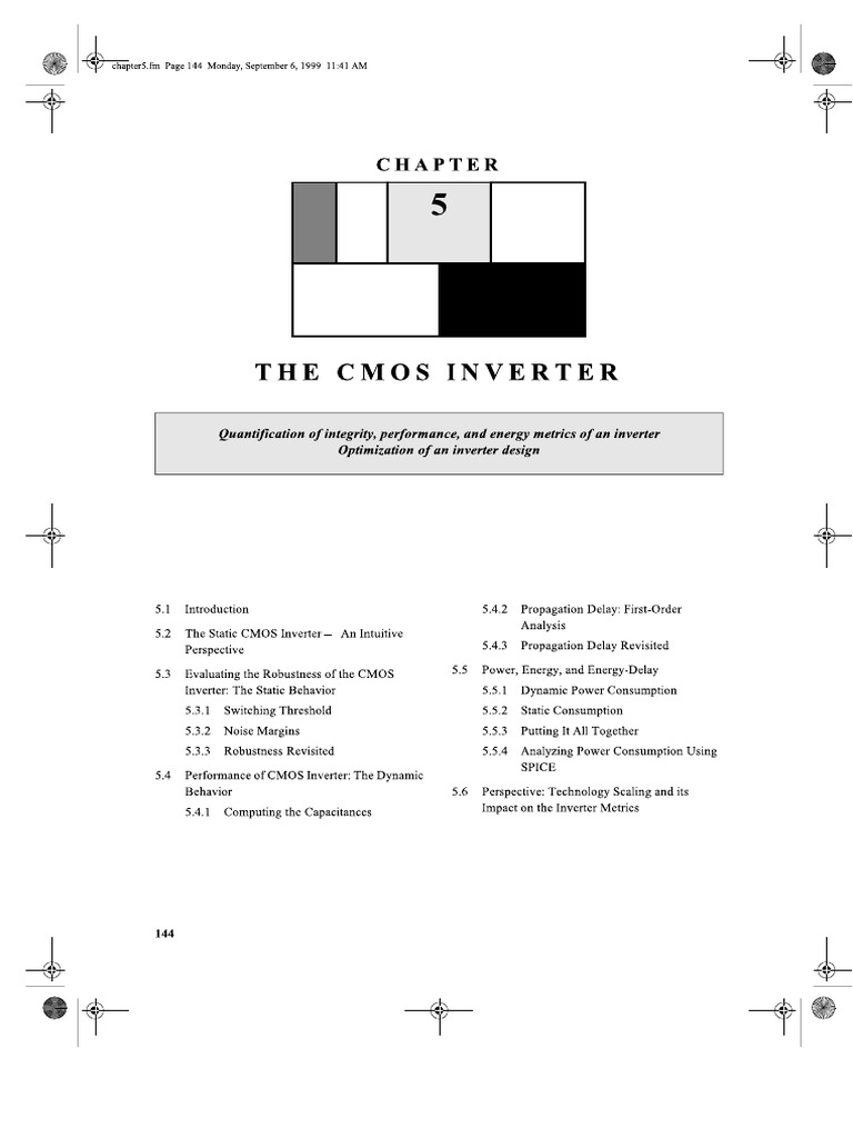 CMOS Inverter | PDF