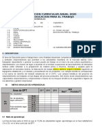 Programación curricular EPT Cajamarca 2020