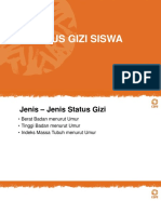 Materi - Status Gizi Siswa