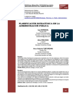 Planificación Estratégica en La Administración Publica - Adminstración Publica - Lic. Ivan Morales