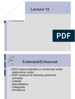 EER Model Inheritance