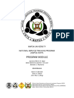 NSTP Program Module PDF