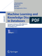 ML & Knowledge Discovery in Databases I