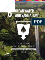 642 Progress On Level of Water Stress 2018 PDF