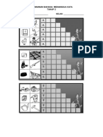 Permainan Bahasa: Kata Bersilang Tahap 2