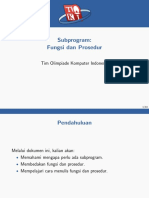 Pemrograman Dasar - 10 Fungsi Prosedur PDF