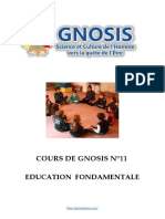 Cours de Gnosis - Leçon 11