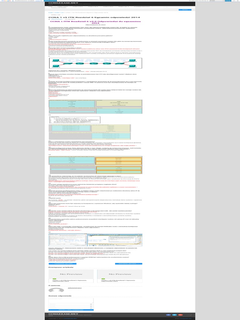 Ccna 1 Final Exam Odpowiedzi Pl