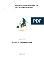 Proposal Permohonan Dana Kegiatan Futsal TIP Rev 3.1