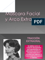 Máscara Facial y Arco Extraoral