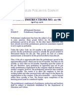 Policy Instructions No. 11 PDF