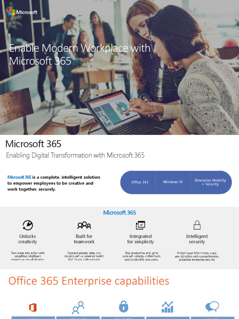 Microsoft 365 | PDF | Office 365 | Windows 10