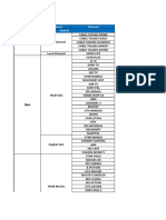 Genre and Channel Guide for Local and Regional Languages