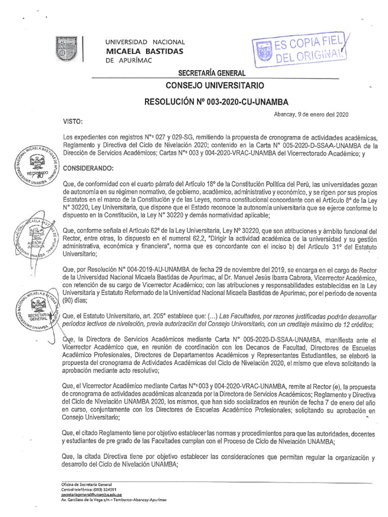Reglamento | PDF