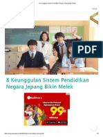 8 Keunggulan Sistem Pendidikan Negara Jepang Bikin Melek