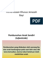 Pemeriksaan Khusus Jenazah Bayi