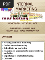 Internal Marketing 6335