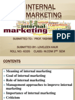 Internal Marketing 6335