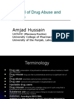 Control of Drug Abuse and Misuse: Amjad Hussain