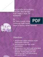 APLICATION OF NURSING THEORY AND MODEL  FOR FAMILY.pptx