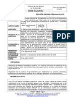 Informe Final de Auditoria Publicacion de Procesos Secop 2018