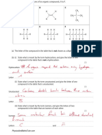 Organic Compounds Structures