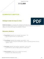 Clima 7o ano - Elementos e fatores climáticos