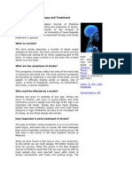 Expanded Stroke Therapy and Treatment