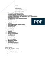 Outline of Lessons in 3rd Quarter