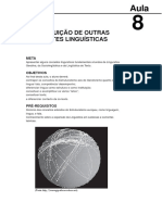 13131028042015linguistica - Aula - 8 Correntes Linguisticas PDF