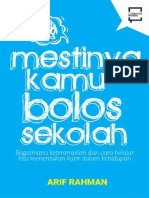 Mestinya Kamu Bolos Sekolah Ebook1 Arif Rahman Update PDF