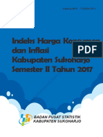 Indeks Harga Konsumen Dan Inflasi Semester II Tahun 2017