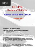 Lecture No.5 - Bridge-Loads