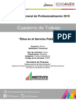 Cuaderno de Trabajo - Ética en El Servicio Público - Septiembre 2019 Final