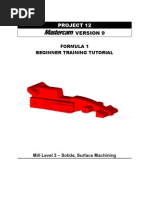 Download Beginner F1 Tutorial mastercam version9 by chicho6404 SN4430409 doc pdf