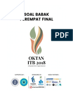 Soal Perempat Final OKTAN 2018