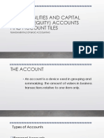 Fundamentals of Basic Accounting Assets, Liabilities and Capital