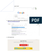 Petunjuk Pemakaian iLOVE PDF Untuk Split Dan Merge PDF