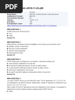 CCNA 1 v7 Modules 14 - 15 - Network Application Communications Exam ...