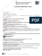 007 - Algunos Ejercicios de Analisis Combinatorio - Parte 1 PDF