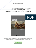 AS HISTóRIAS DE RAGNAR LODBROK (PORTUGUESE EDITION) BY SAXO GRAMMATICUS, HAUKR ERLENDSSON