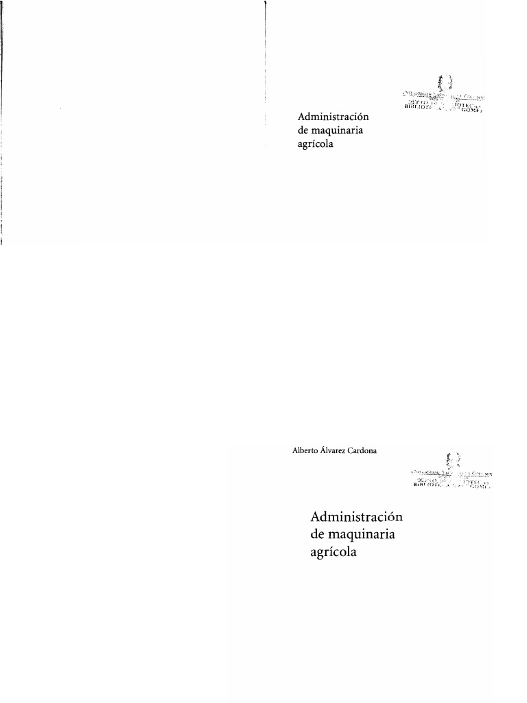 Adm - Maq Agricola PDF | PDF | Pistón | Esfuerzo de torsión
