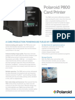 Polaroid P800 DataSheet 2018