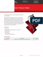 Dynamesh Tension Meter Product Sheet
