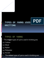 Types of Yarns