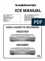 HG231ED HG430ED Service Manual