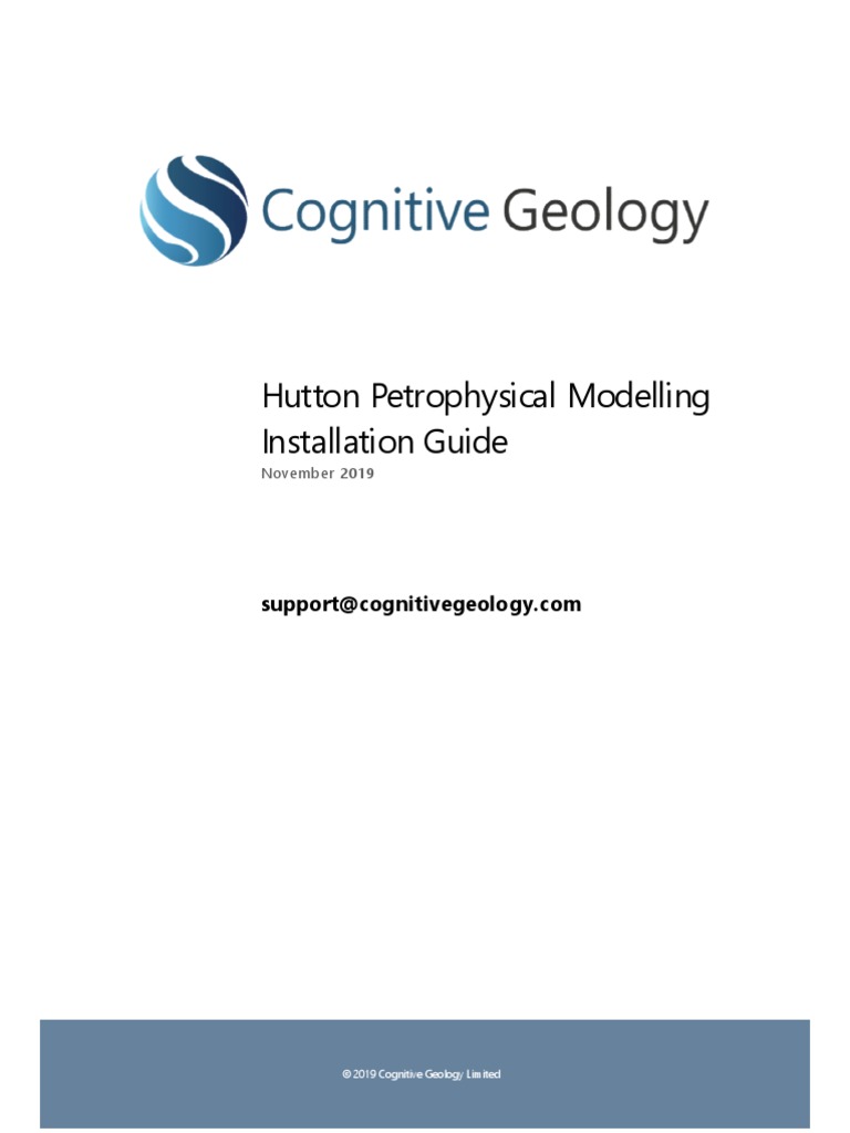 HuttonPetrophysicalModelling InsGuide | PDF | Plug In (Computing ...