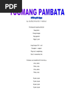 Mga tulang pambata